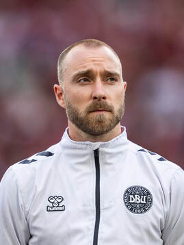 Christian Eriksen of Denmark