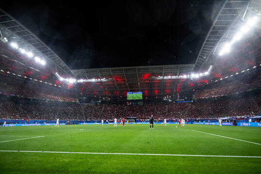General view of Leipzig Arena