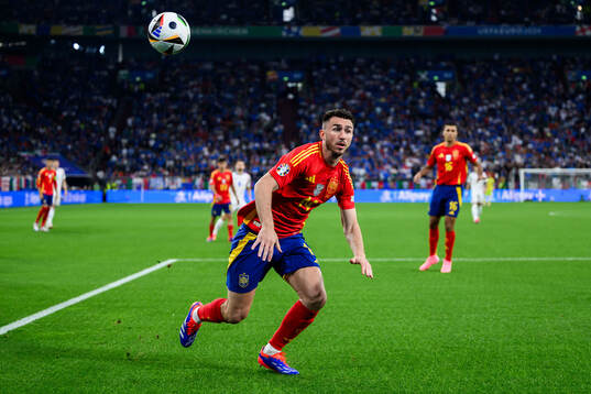 Aymeric Laporte of Spain