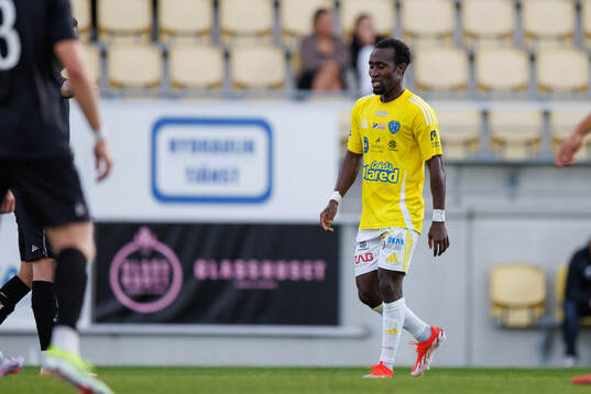Falkenbergs Wanbe Godwin Aguda deppar