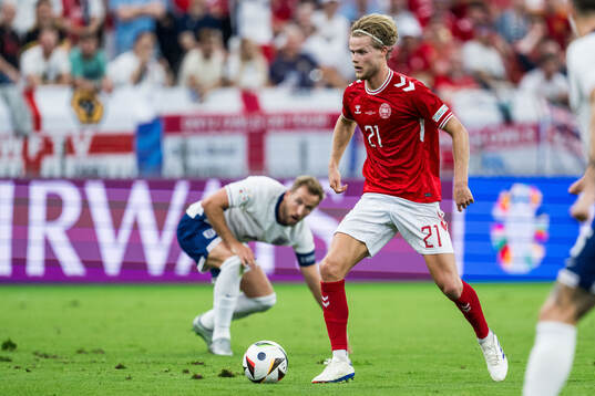 Morten Hjulmand of Denmark