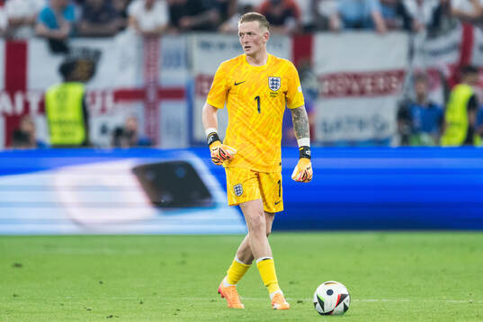 Goalkeeper Jordan Pickford of England