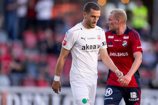 Helsingborgs Arian Kabashi deppar