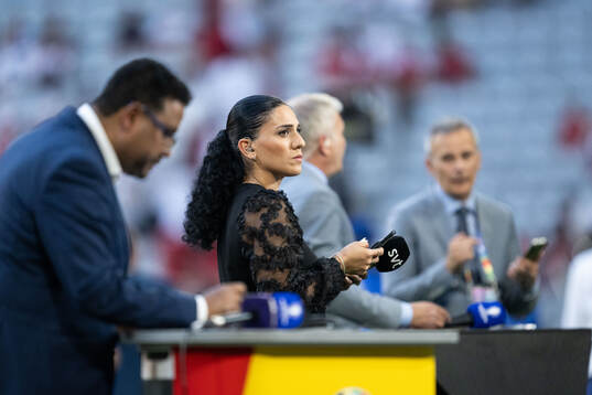 Swedish television reporter Reyhaneh Rouhani