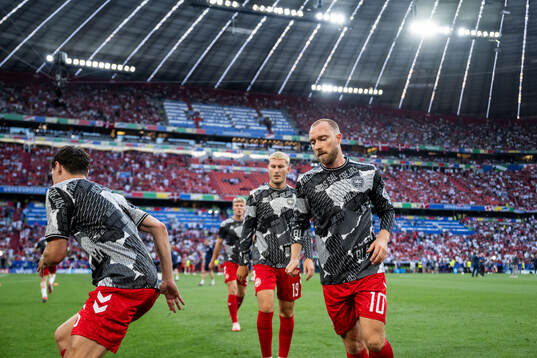Christian Eriksen of Denmark