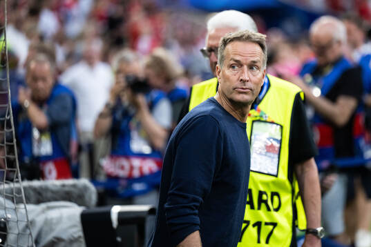 Head coach Kasper Hjulmand of Denmark