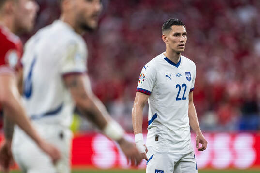 Sasa Lukic of Serbia