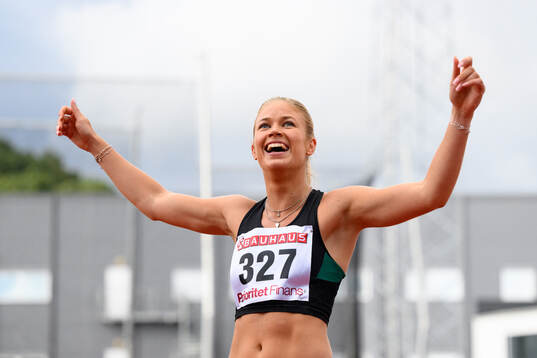 Julia Henriksson, Malmö AI, jublar