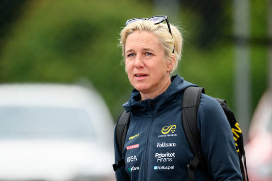 Förbundskapten Kajsa Bergqvist