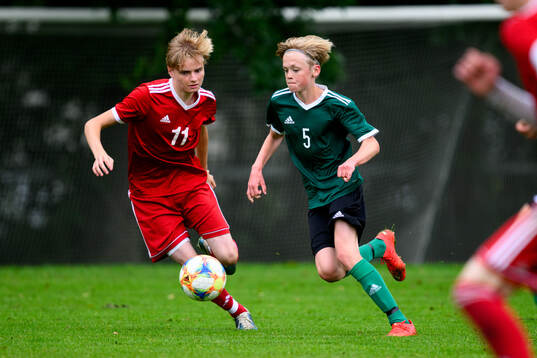 Hugo Gyllenvall, IFK Stocksund och Elliot Samuelsson, BK