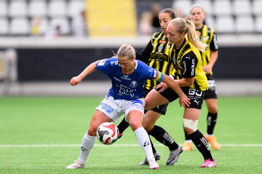 Trelleborgs Elina Lenir och Häckens Alice Bergström
