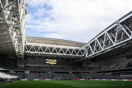 Interiör vy av Tele2 Arena