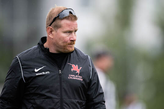 Carlstad Crusaders huvudtränare Christian Forsman