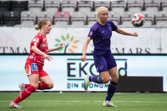 KIF Örebros Beatrice Gärds och Djurgårdens Stinalisa