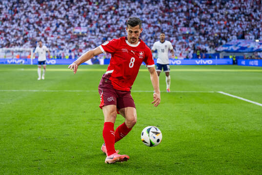 Remo Freuler of Switzerland