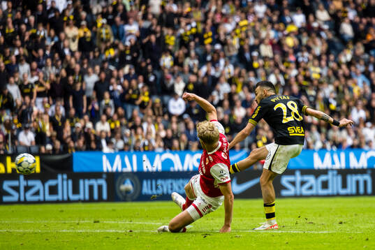 AIKs Ioannis Pittas gör 1-1 kvitteringen