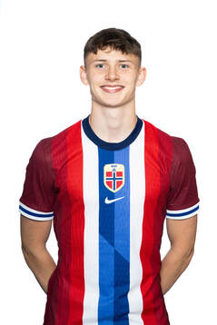 Casper Glenna Andersen of the Norwegian U19 national