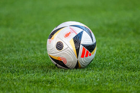 The ball that will be used in the semi finals and final at