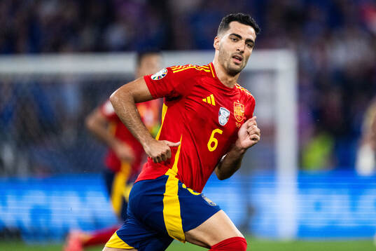 Mikel Merino of Spain