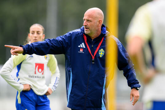 Assistant coach Magnus Wikman