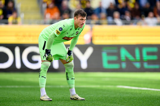 Häckens målvakt Andreas Linde