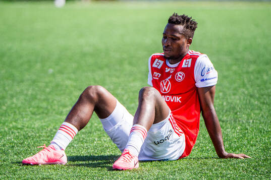 Sandvikens IFs Lague Byiringiro deppar