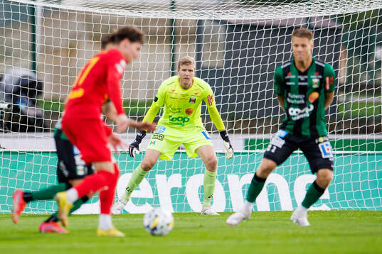 Varbergs målvakt Fredrik Andersson
