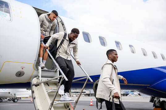 Srdjan Hrstic, Severin Nioule and Akoua Romeo Amane