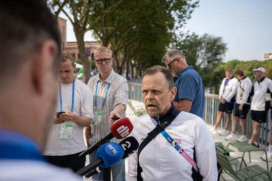 Head coach Thorir Hergeirsson of the Norwegian women’s