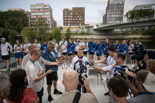 Head coach Thorir Hergeirsson of the Norwegian women’s