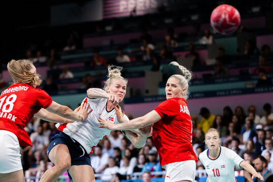 Veronica Kristiansen of Norway in women’s preliminary