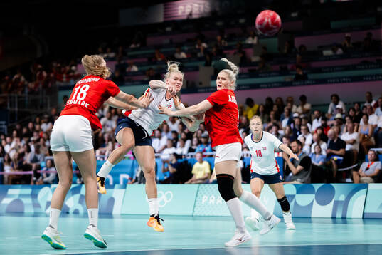 Veronica Kristiansen of Norway in women’s preliminary