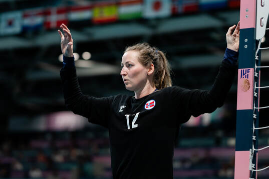Goalkeeper Silje Solberg-Østhassel of Norway in women’s