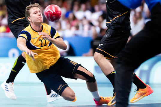 Lucas Pellas of Sweden in a men's preliminary round