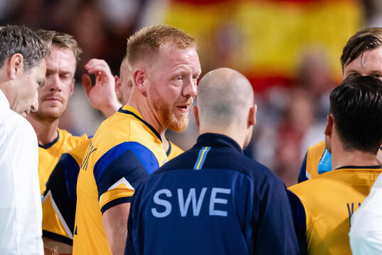 Jim Gottfridsson of Sweden in a men's preliminary round