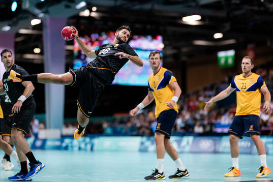Ian Tarrafeta of Spain in a men's preliminary round