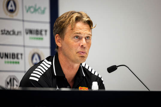 GAISs tränare Fredrik Holmberg