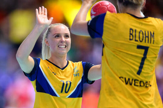 Mathilda Lundström of Sweden in a women's preliminary