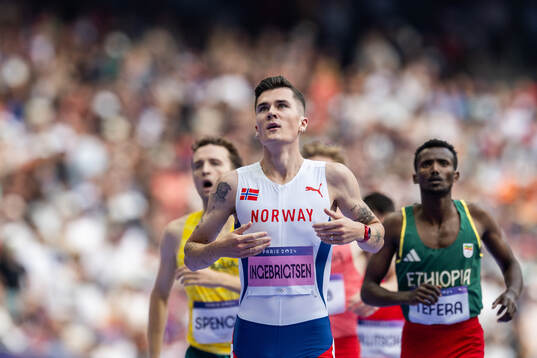 Jakob Ingebrigtsen of Norway