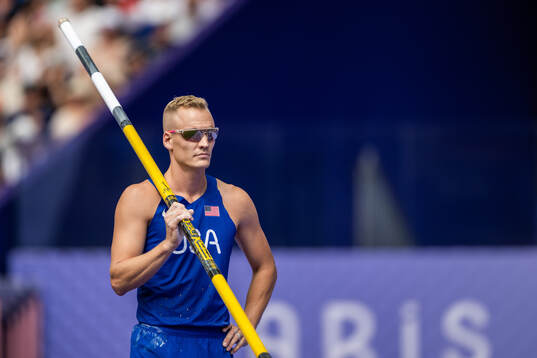 Sam Kendricks of USA