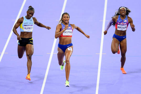 Gabrielle Thomas of USA