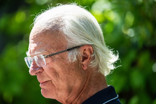 King Carl XVI Gustaf of Sweden when Armand Duplantis (not
