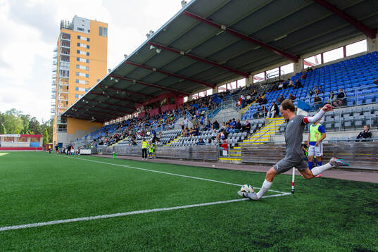 Sleipner spelare med hörna
