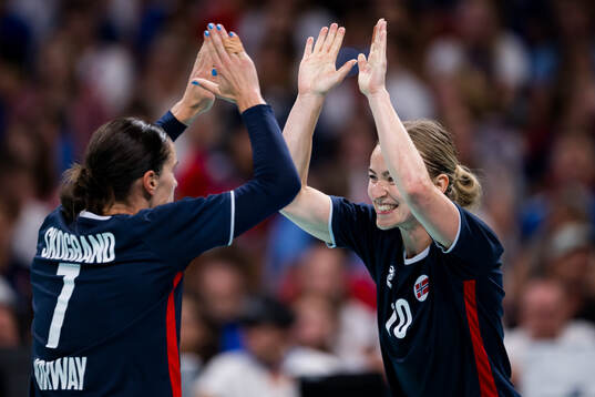 Stine Ruscetta Skogrand and Stine Bredal Oftedal of Norway