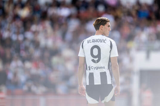 Dusan Vlahovic of Juventus