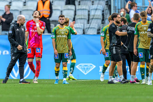 IFK Norrköpings spelare deppar