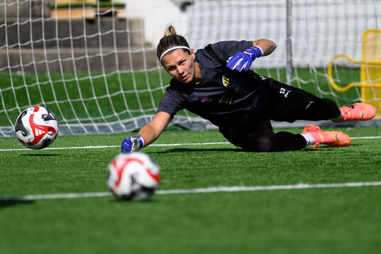 Målvakt Jennifer Falk