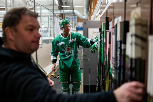 Bläddra bland fler bilder av Ishockey, SHL, Rögle, Träning 