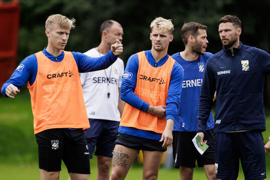 IFK Göteborgs Oscar Wendt Nikolai Baden och