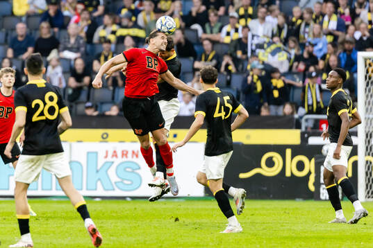 Brommapojkarnas Nikola Vasic och AIKs Sotirios